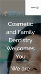Mobile Screenshot of cosmeticandfamilydentistry.co.uk